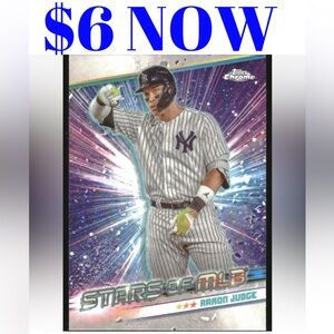 Aaron Judge 2024 Topps Chrome New York Yankees MLB Insert Baseball Card